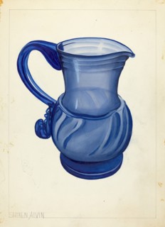 Blown Glass - Pitcher, 1935/1942.