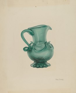 Pitcher, c. 1940.