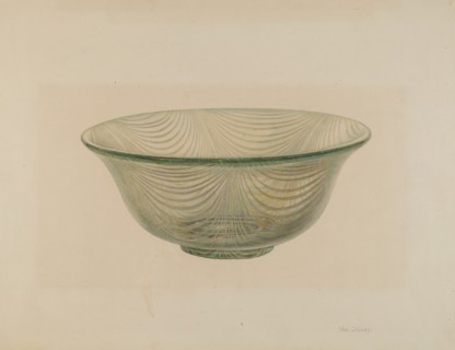 Bowl, c. 1941.