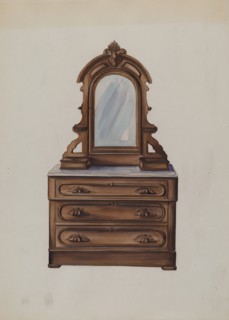 Bureau, c. 1936.