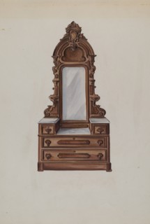 Bureau, c. 1936.