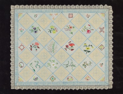 Satin Bedspread, c. 1936.