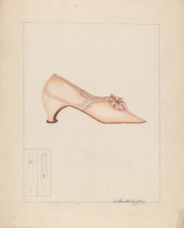 Woman's Shoe, c. 1937.