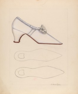 Woman's Shoe, c. 1937.