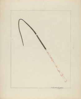 Carriage Whip, c. 1936.
