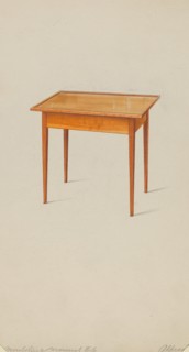 Shaker Small Table, c. 1936.