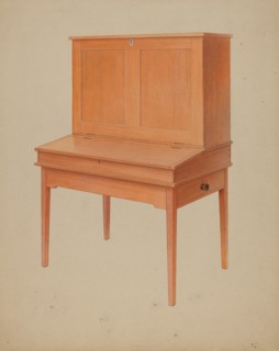 Shaker Desk, c. 1938.