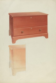 Blanket Chest, 1935/1942.