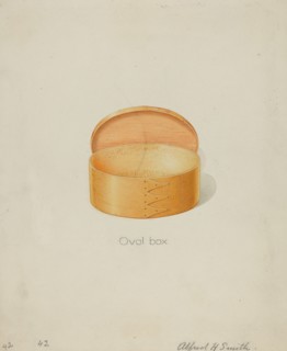 Shaker Oval Box, c. 1936.
