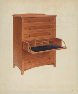 Shaker Secretary, c. 1938.