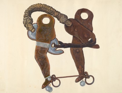 Cowboy's Hackamore Bit, 1935/1942.