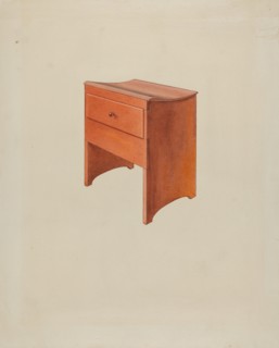 Shaker Loom Stool, c. 1936.