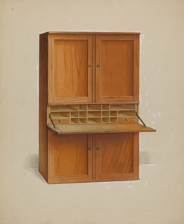 Shaker Desk, c. 1938.