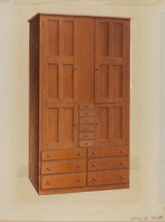 Cabinet, c. 1937.