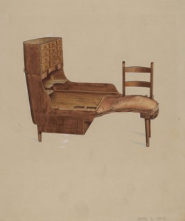 Shoemaker's Bench, c. 1937.