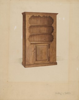 Dresser or Cupboard, 1936.