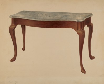 Sideboard Table, 1940.