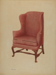 Wing Chair, c. 1941.