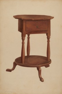 Bedside Table, 1940.