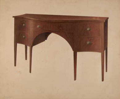 Sideboard, 1940.