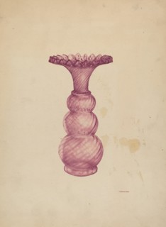 Stiegel Vase, c. 1938.