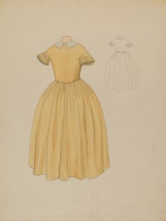Child's Dress & Collar, c. 1936.