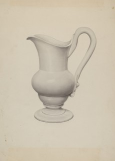Pitcher, c. 1940.