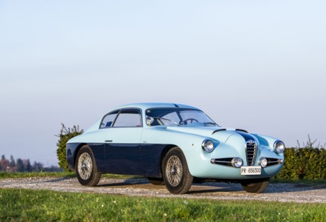1955 Alfa Romeo 1900 SZ coupe Zagato.