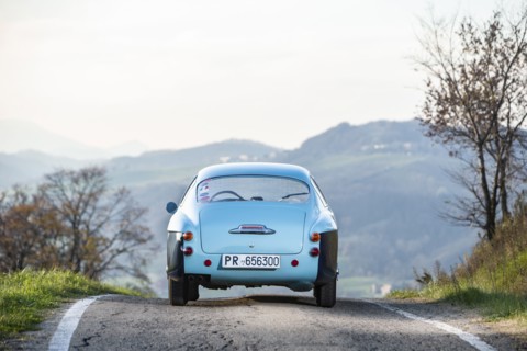1955 Alfa Romeo 1900 SZ coupe Zagato.