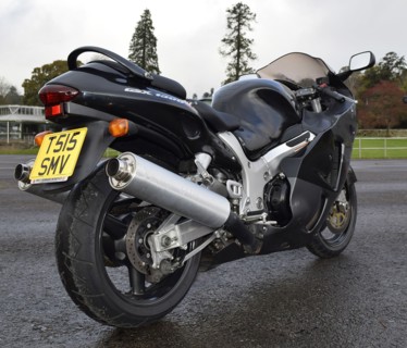 1999 Suzuki Hayabusa GSX 1300R.