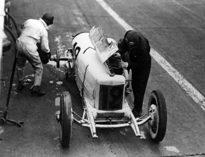 Mercedes M72/94 of Louis Zborowski at the Italian Grand Prix, Monza, 1924 Creator: Unknown.
