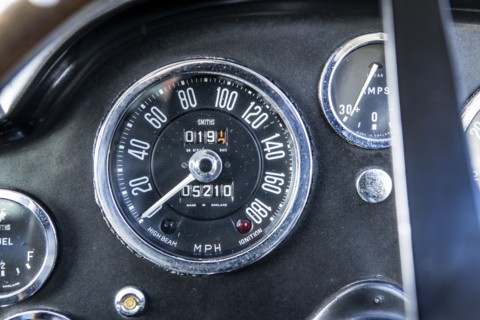 Speedometer of a 1961 Aston Martin DB4 GT SWB lightweight. Creator: Unknown.