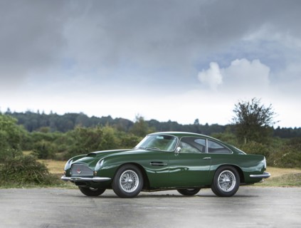 1961 Aston Martin DB4 GT previously owned by Donald Campbell. Creator: Unknown.