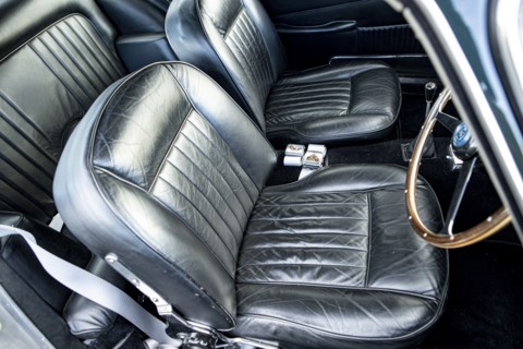 Seats of a 1965 Aston Martin DB5. Creator: Unknown.