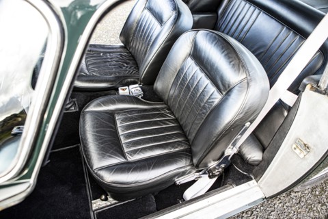 Seats of a 1965 Aston Martin DB5. Creator: Unknown.