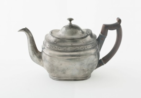 Teapot, Birmingham, c. 1820. Creator: Birch and Villers (John Birch and William Villers).