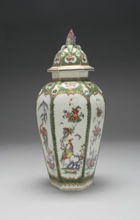 Vase, Bristol, c. 1760/65. Creator: Bristol Porcelain Factories.