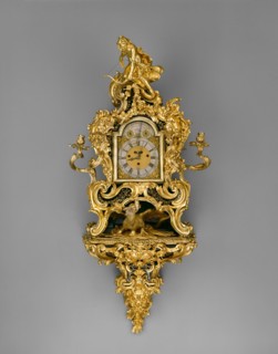 Wall Clock, France, 1735/40. Creators: Jean-Pierre Latz, Francis Bayley.