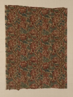 Fragment, England, 19th century. Creator: Unknown.