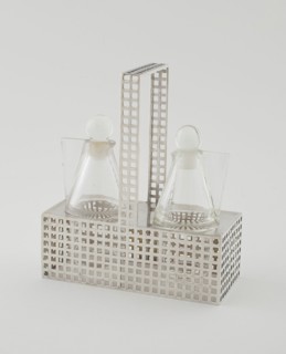 Cruet Stand, Vienna, 1904/05. Creators: Koloman Moser, Alfred Mayer.