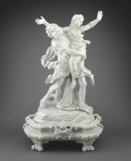 The Rape of Orithyia by Boreas, Italy, c. 1745. Creators: Doccia Porcelain Factory, Gaspero Bruschi.