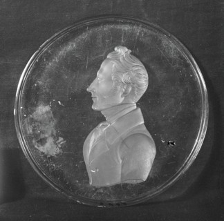 Medallion, Bohemia, c. 1830. Creator: Dominik Biemann.