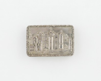 Vinaigrette with View of Abbotsford House, Birmingham, 1840/41. Creator: Edward Smith.