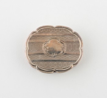 Vinaigrette, Birmingham, c. 1856/57. Creator: Edward Smith.