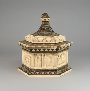 Casket, Venice, c. 1390-c. 1410. Creator: Embriachi Workshop.