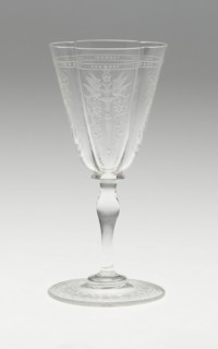 Wine Glass, Austria, 19th century. Creator: J.& L. Lobmeyr.
