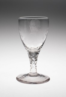 Wine Glass, England, c. 1790. Creator: Unknown.