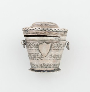 Sponge Box, Netherlands, c. 1848. Creator: Unknown.