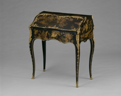 Slant-Front Desk, France, 1745/49. Creator: Jacques Dubois.