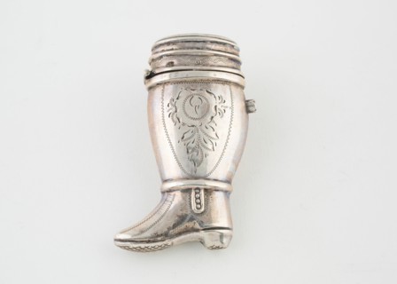 Match Safe, Denmark, c. 1850. Creator: Unknown.